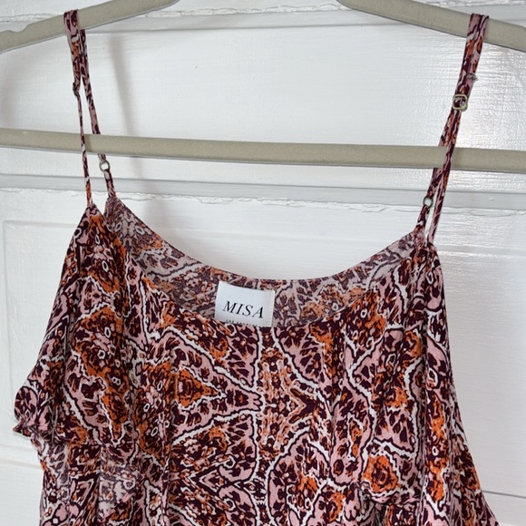 MISA OFF SHOULDER RUFFLE PRINT TOP - Picture 4 of 7